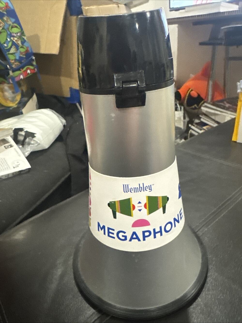 Wembley Handheld Megaphone - Built-In Bottle Opener - Battery Powered W/ Mark